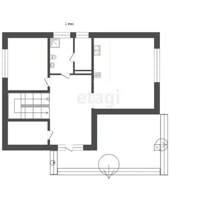 Дом в Севастополь Балаклавский муниципальный округ, Риф СТ, 121 (178 ... - Фото 2