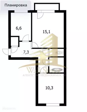 Продаётся 2-к квартира, 42.4 м - Фото 1