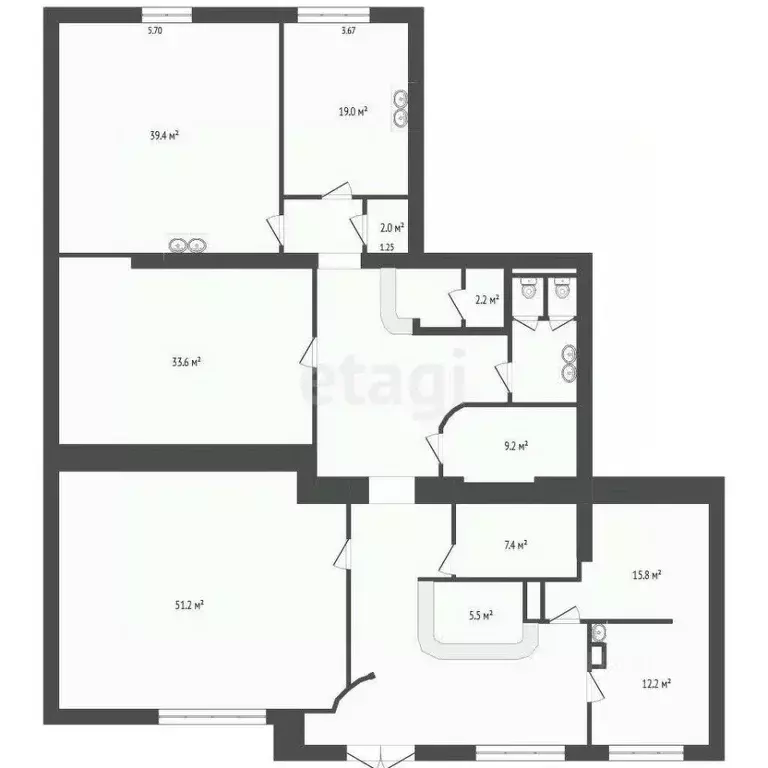 Офис в Тюменская область, Тюмень ул. Максима Горького, 83 (267 м) - Фото 2