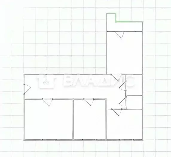 3-к кв. Пензенская область, Пенза ул. Бородина, 7 (68.2 м) - Фото 2