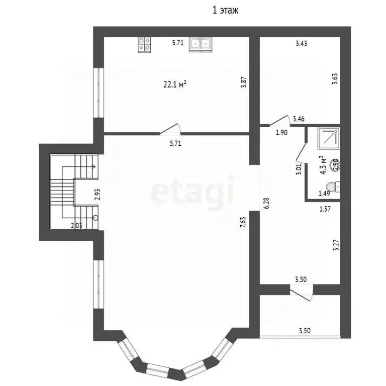 Дом в Севастополь ИЖЗ Ахтиар ТСН, ул. Марии Поливановой, 11 (239 м) - Фото 2