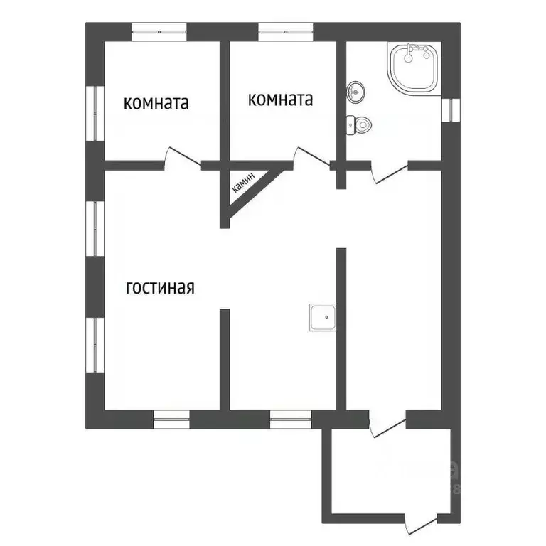 Дом в Красноярский край, Красноярск Суворовский мкр, ул. Пожарского, ... - Фото 2
