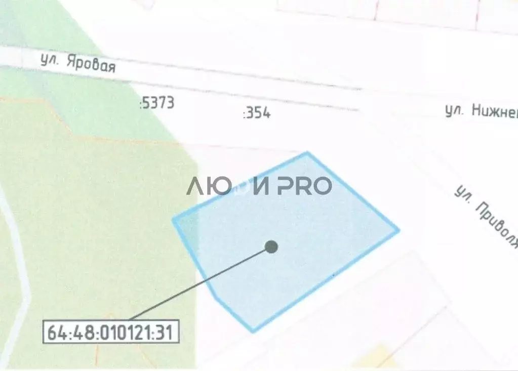 Участок в Саратовская область, Саратов Зональный мкр, ул. Приволжская ... - Фото 2