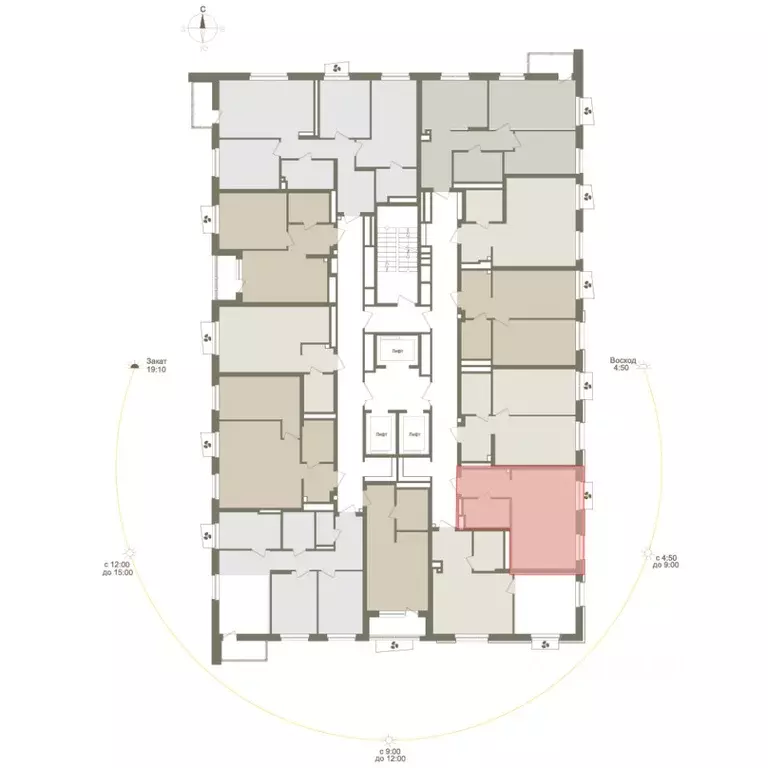 1-к кв. Башкортостан, Уфа Родина Парк жилой комплекс (34.0 м) - Фото 2