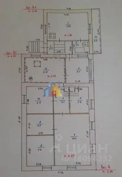 Дом в Тульская область, Новогуровский рп ул. Железнодорожная, 33 (83 ... - Фото 2