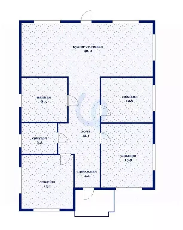 Дом в Краснодарский край, Северский район, Азовское с/пос, Азовская ... - Фото 1