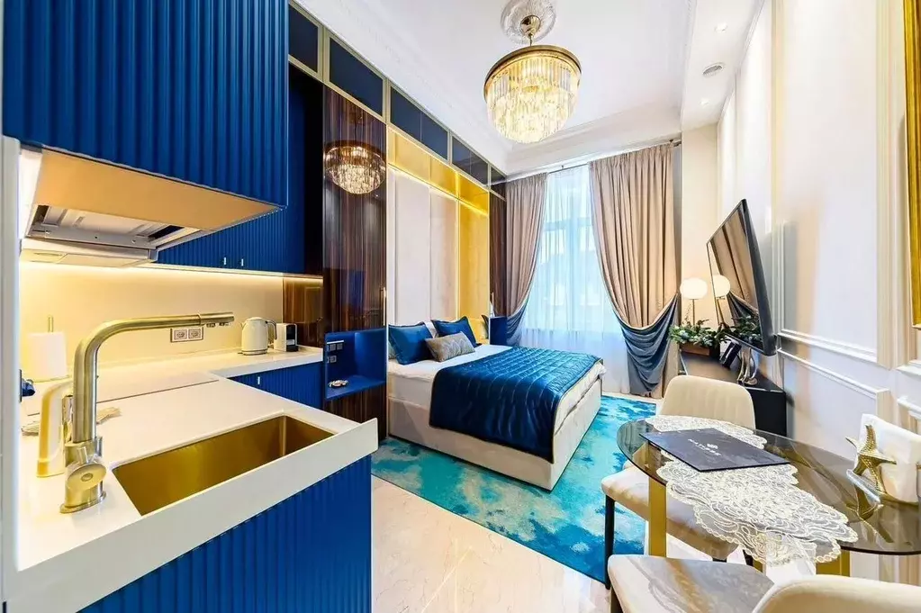 1-к кв. Краснодарский край, Сочи Центральный мкр, ул. Орджоникидзе, 9 ... - Фото 1