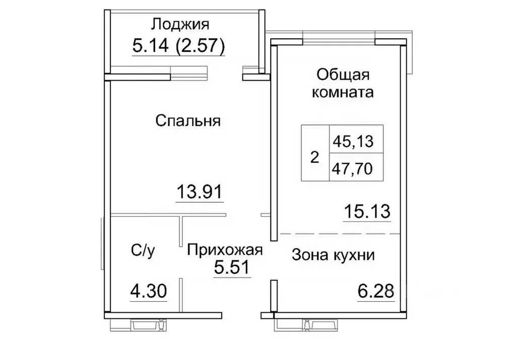 2-к кв. Новосибирская область, Новосибирский район, Краснообск рп, 3-й ... - Фото 0