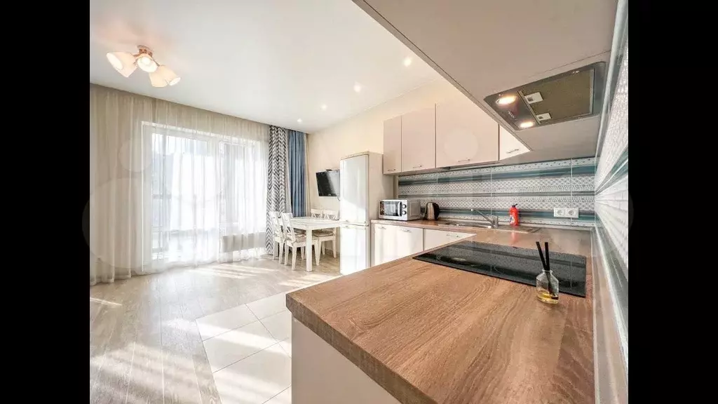 Квартира-студия, 40 м, 3/17 эт. - Фото 1