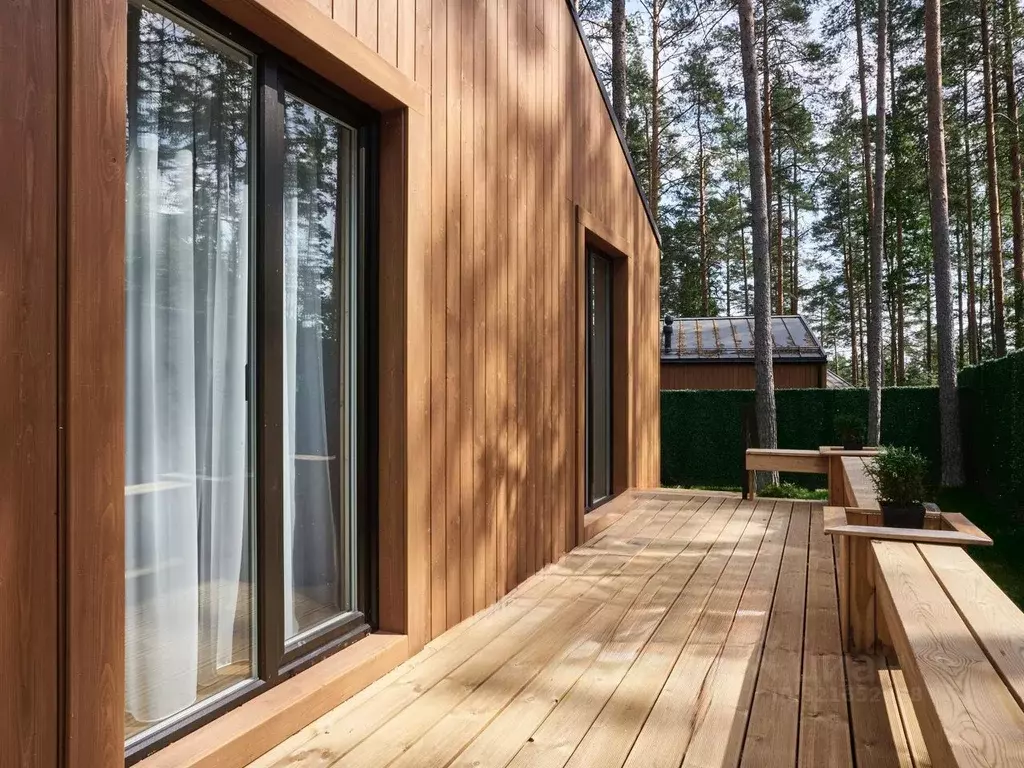 Дом в Ленинградская область, Выборгский район, Полянское с/пос, пос. ... - Фото 2