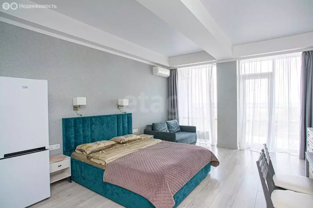 Квартира-студия: Севастополь, Парковая улица, 7 (35.1 м) - Фото 1