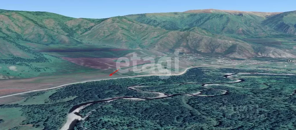 Участок в Алтай, Усть-Коксинский район, с. Огневка  (20.0 сот.) - Фото 1