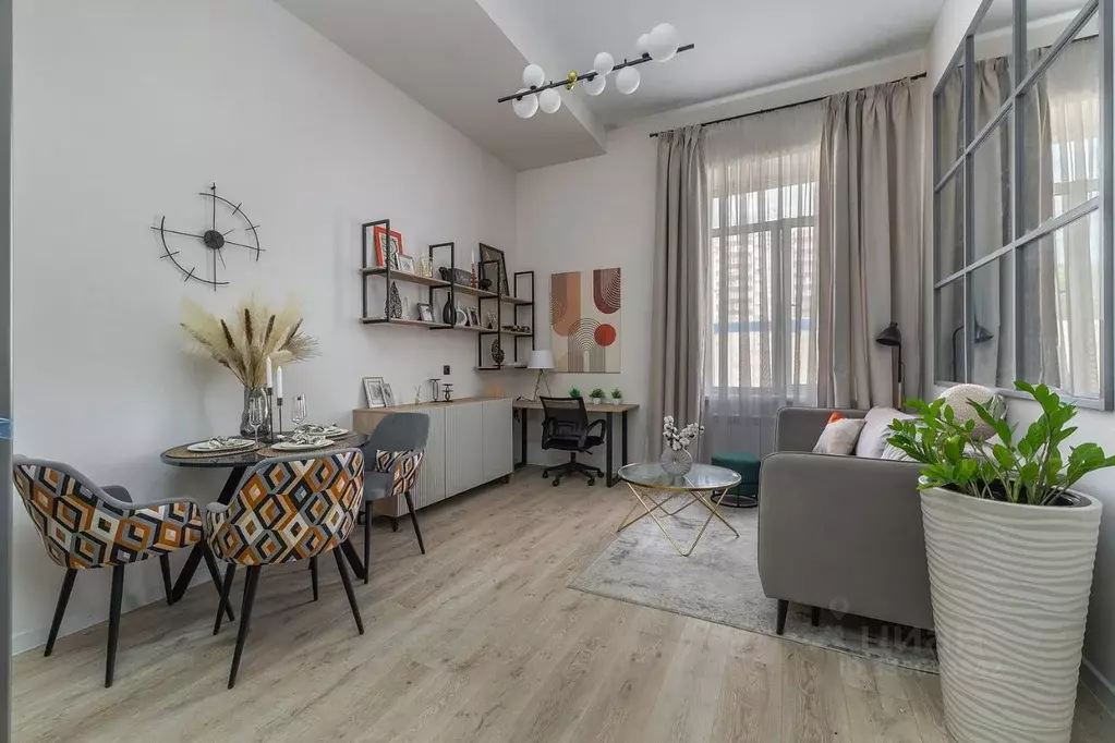 Студия Москва Грайвороновская ул., 4С2 (36.0 м) - Фото 1