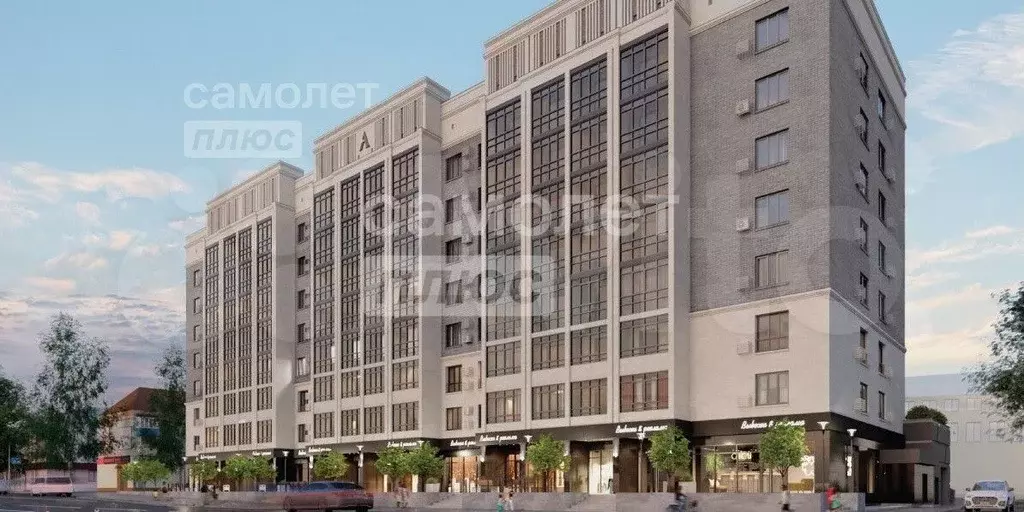 1-к. квартира, 52 м, 3/8 эт. - Фото 1