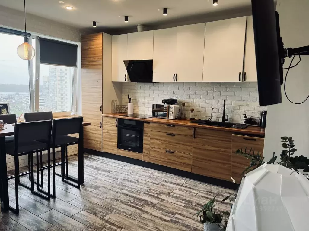 2-к кв. Ленинградская область, Всеволожский район, Заневское городское ... - Фото 2