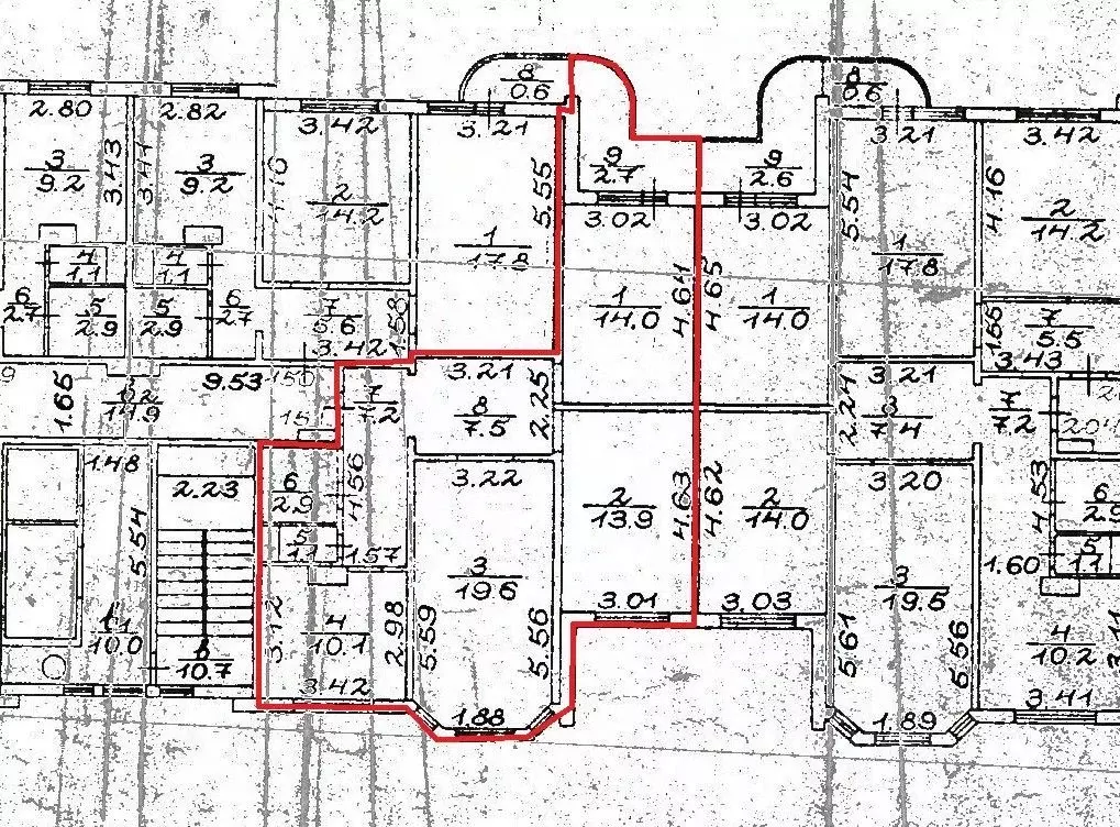 3-к кв. Московская область, Люберцы Комсомольский просп., 15 (76.3 м) - Фото 2