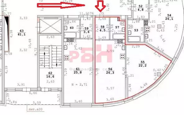 Помещение свободного назначения в Свердловская область, Екатеринбург ... - Фото 2