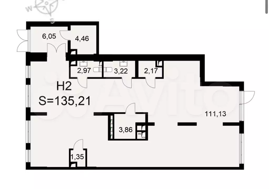 Продам помещение свободного назначения, 135 м - Фото 0