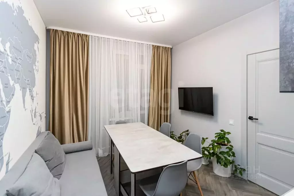 1-к кв. Тюменская область, Тюмень ул. Фармана Салманова, 26к2 (30.7 м) - Фото 1