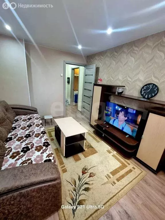 2-комнатная квартира: Усинск, улица 60 лет Октября, 6 (34.6 м) - Фото 2