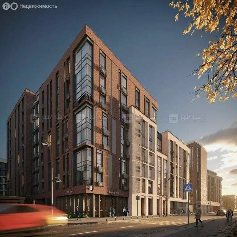 1-комнатная квартира: Казань, улица Галиаскара Камала, 39 (34.6 м) - Фото 2