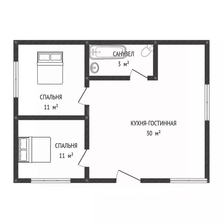 Дом в Краснодарский край, Новороссийск городской округ, с. Борисовка ... - Фото 1