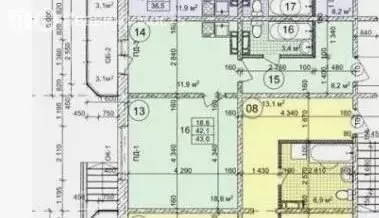 1-комнатная квартира: Абакан, улица Кирова, 183к1 (42.1 м) - Фото 1
