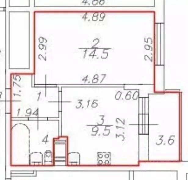 1-к кв. Санкт-Петербург ул. Плесецкая, 10 (30.0 м) - Фото 2