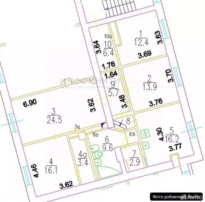 4-к кв. Москва Русаковская ул., 18/20 (116.0 м) - Фото 1