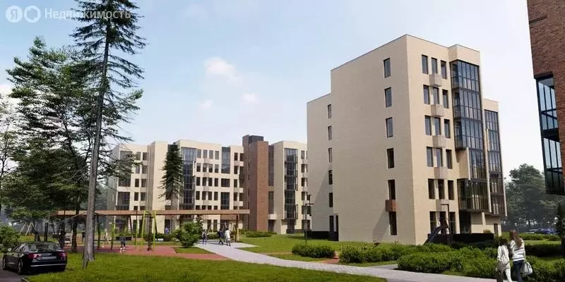 1-комнатная квартира: деревня Аристово, жилой комплекс Лесная Отрада, ... - Фото 2