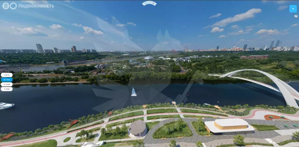 3-комнатная квартира: Москва, жилой комплекс Остров, 6-й квартал, к6 ... - Фото 2