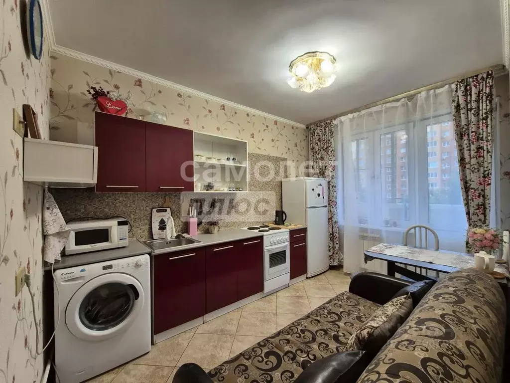 1-к кв. Московская область, Домодедово Северный мкр, ул. Советская, 50 ... - Фото 1