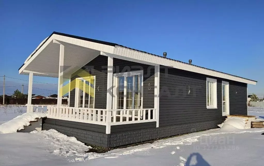 Дом в Омская область, Омский район муниципальный округ, с. Пушкино ул. ... - Фото 1