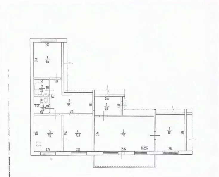 4-к кв. Пермский край, Кунгур ул. Свободы, 130 (78.3 м) - Фото 2