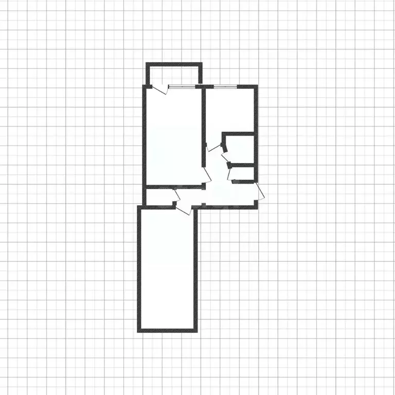 2-к кв. Белгородская область, Белгород ул. Костюкова, 21 (44.1 м) - Фото 2