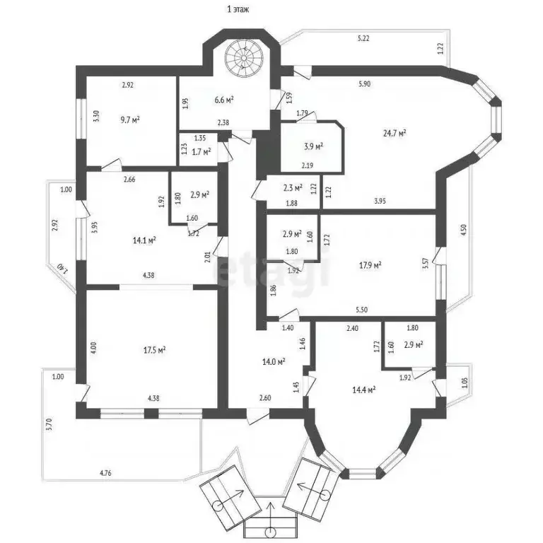 Дом в Крым, Ленинский район, Мысовское с/пос, с. Семеновка ул. Лидии ... - Фото 2