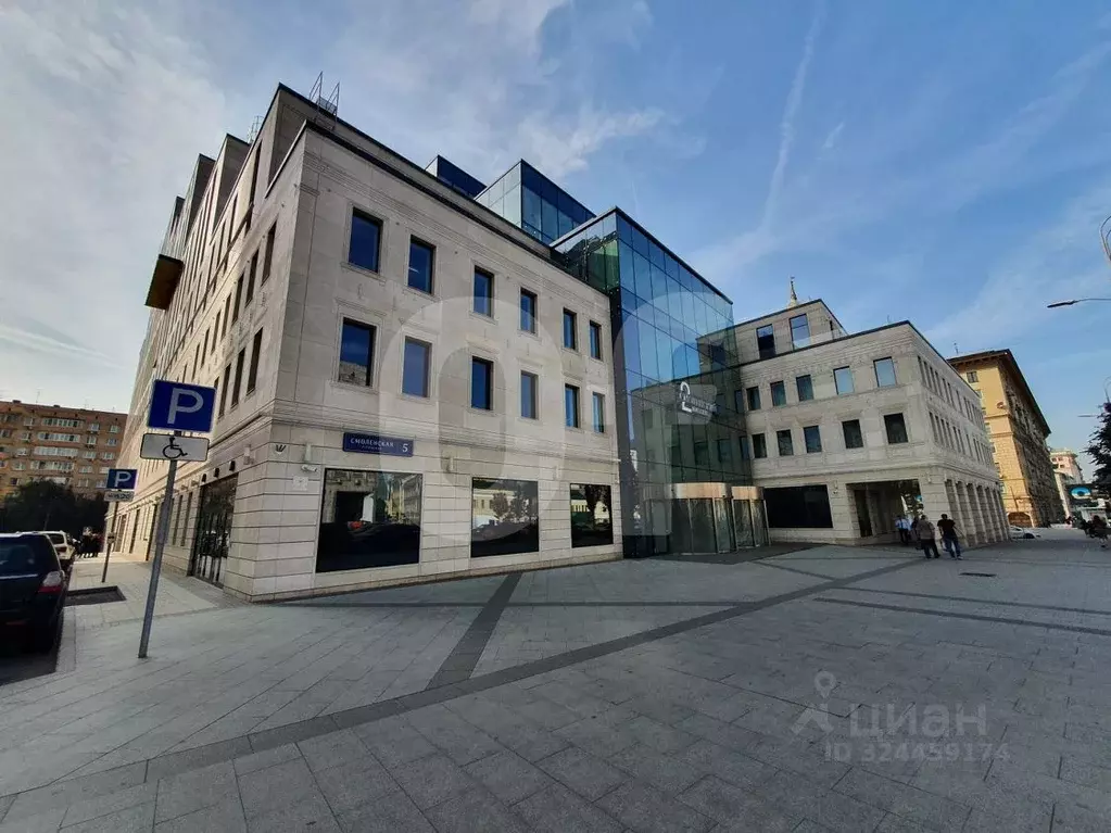 Офис в Москва Смоленская пл., 5 (187 м) - Фото 1