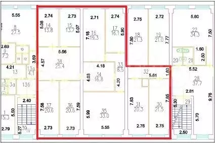 Аренда офиса 272 м2 м. Дмитровская в сао - Фото 0