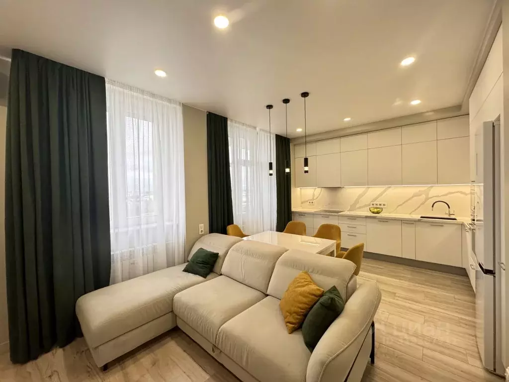 3-к кв. Тверская область, Тверь ул. Макарова, 4к1 (98.1 м) - Фото 1