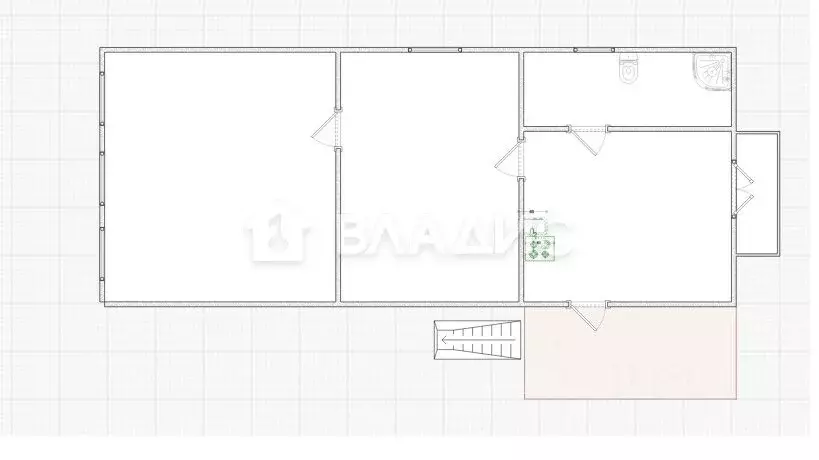 Дом в Пензенская область, Бессоновский район, с. Блохино ул. Славы, 25 ... - Фото 2