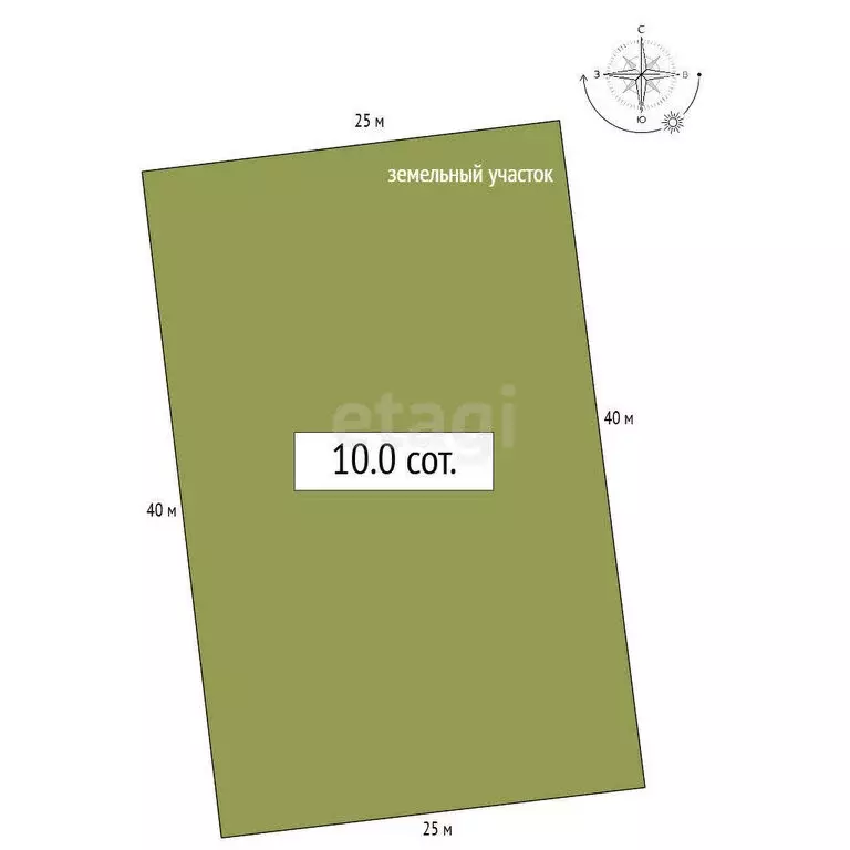 Участок в Станционный сельсовет, товарищество собственников ... - Фото 1