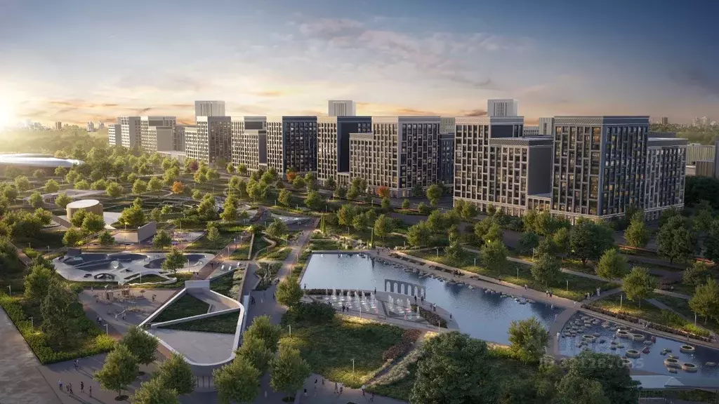 2-к кв. Ростовская область, Ростов-на-Дону Сияние Квартал на Шолохова ... - Фото 1