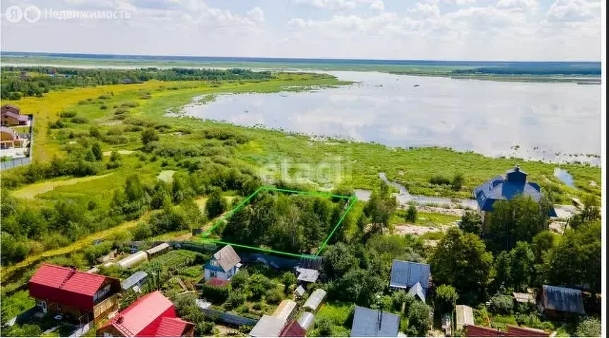 Участок в Тюменский район, посёлок Андреевский (10 м) - Фото 0