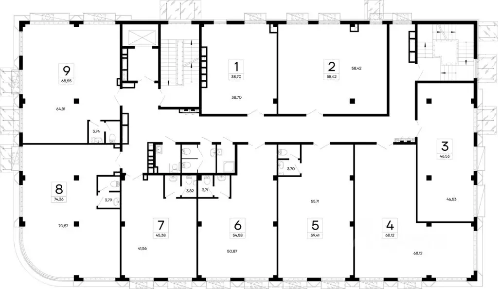 Офис в Крым, Симферополь ул. Крымская, 2 (60 м) - Фото 2