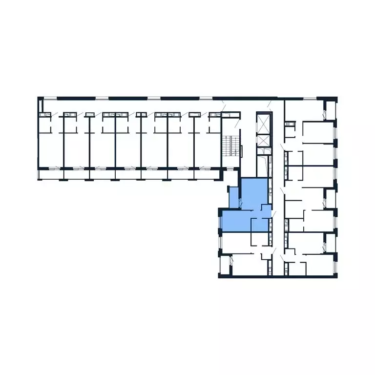 1-комнатная квартира: Новоселье, Центральная улица, 30к1 (33 м) - Фото 2