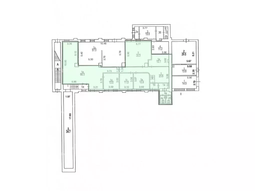 Офис в Москва Большая Переяславская ул., 46С7 (183 м) - Фото 2