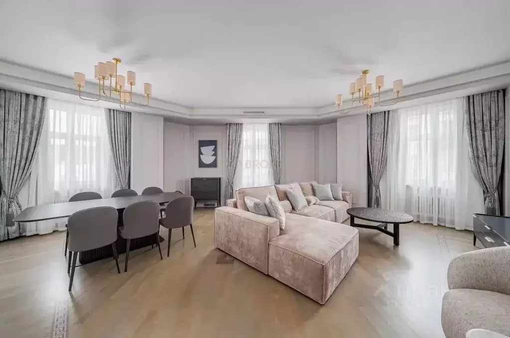 4-к кв. Москва ул. Остоженка, 25С1 (150.0 м) - Фото 1