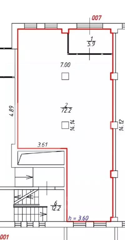 Торговая площадь в Москва Варшавское ш., 141к13 (78 м) - Фото 1