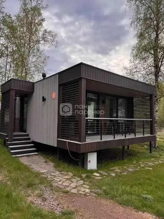 Дом в Ленинградская область, Выборгский район, Приморское городское ... - Фото 1