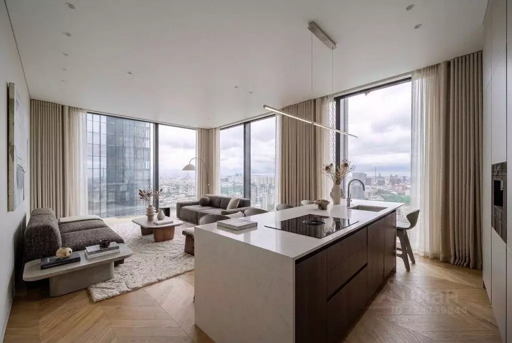 3-к кв. Москва Краснопресненская наб., 14Ак1 (136.0 м) - Фото 1